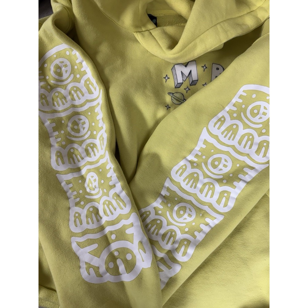 Kodonism x MBM Hoodie Yellow Kodone Graphic Sweatshirt Skater M - Picture 5 of 9